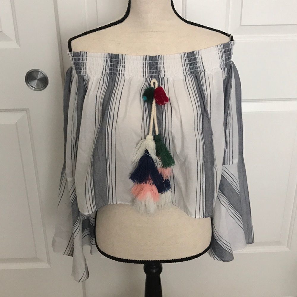 Cute Anthropologie beach top